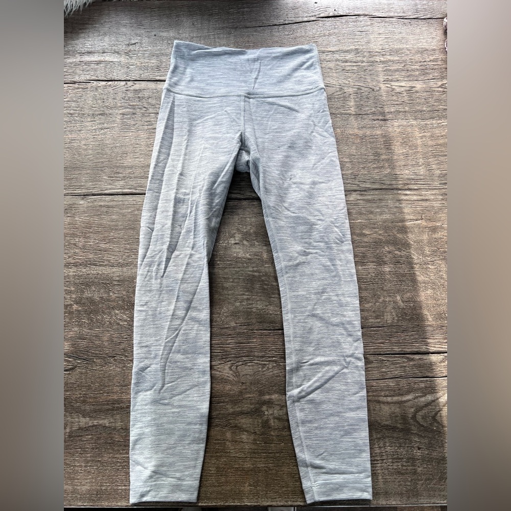lululemon athletica Light Gray Leggings